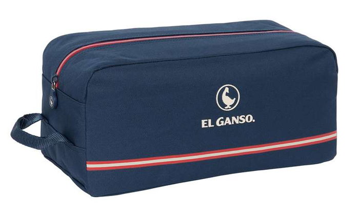 Zapatillero de Viaje El Ganso Classic Azul marino 34 x 15 x 18 cm Zapatillero de Viaje El Ganso Classic Azul marino 34 x 15 x 18 cm