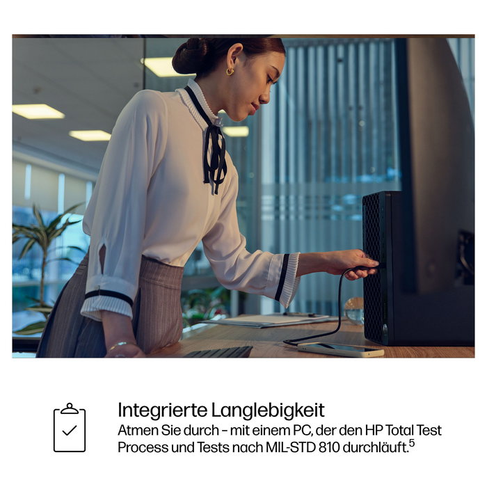 HP ProDesk 4 TWR G1I CU5-235 Ordenador de Sobremesa con 32GB de RAM y 512GB SSD con Windows 11 Pro