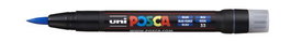 POSCA Marcador PCF-350 No Permanente Punta Acrílica Estilo Pincel Azul
