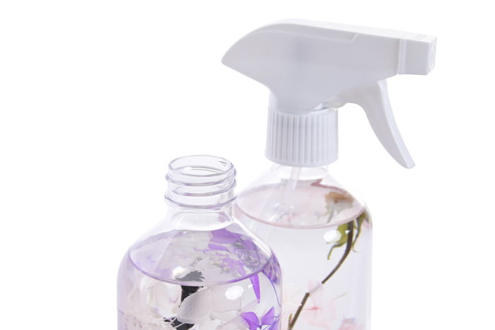 DKD Home Decor Spray para el hogar Flower 26 Peonia / rosa & oud 300 ml