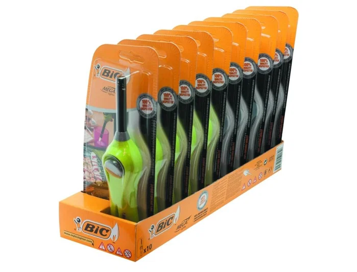 Bic Megalighter Encendedor multiusos con gancho retráctil Bic Megalighter Encendedor multiusos con gancho retráctil