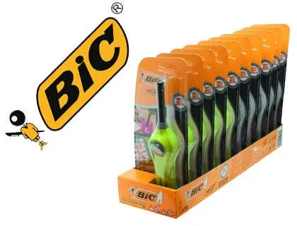 Bic Megalighter Encendedor multiusos con gancho retráctil Bic Megalighter Encendedor multiusos con gancho retráctil