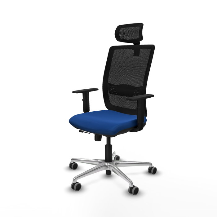 PIQUERAS Y CRESPO Silla de oficina Haches Azul y Negro PIQUERAS Y CRESPO Silla de oficina Haches Azul y Negro