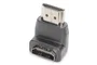 Digitus Adaptador HDMI Macho a HDMI Hembra Acodado Negro AK-330502-000-S