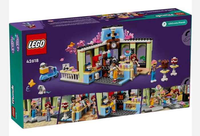 Lego Friends Cafetería de Heartlake City Set de Construcción Temático Infantil – Recomendado para Niños de 6 Años en Adelante Lego Friends Cafetería de Heartlake City Set de Construcción Temático Infantil – Recomendado para Niños de 6 Años en Adelante
