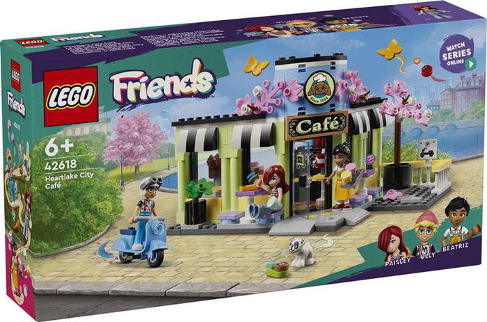 Lego Friends Cafetería de Heartlake City Set de Construcción Temático Infantil – Recomendado para Niños de 6 Años en Adelante Lego Friends Cafetería de Heartlake City Set de Construcción Temático Infantil – Recomendado para Niños de 6 Años en Adelante