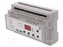 NOVATEK ELECTRO Regulador de temperatura TR-100 para raíl DIN