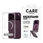 PanzerGlass CARE by PanzerGlass Kickstand Case Transparente m. Weiss MagSafe para iPhone 17 Pro Max