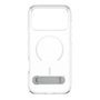 PanzerGlass CARE by PanzerGlass Kickstand Case Transparente m. Weiss MagSafe para iPhone 17 Pro Max