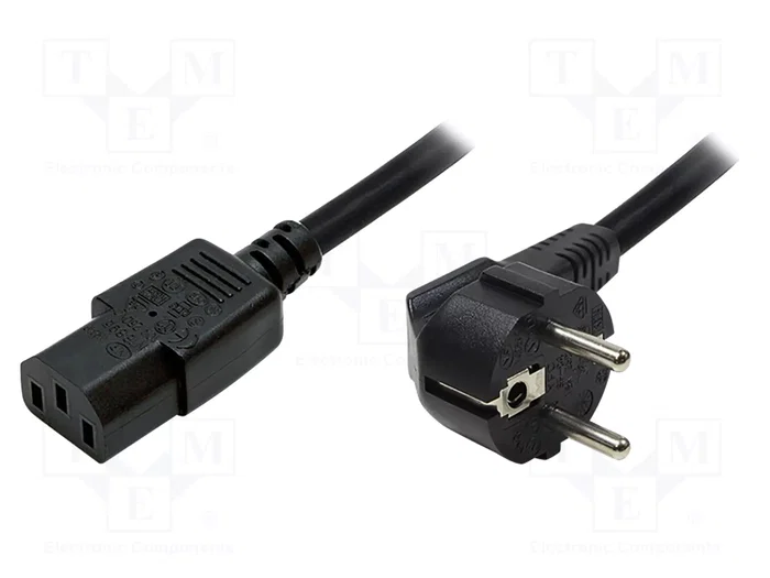 LogiLink CP090 Cable de alimentación C13 1,8 m Negro LogiLink CP090 Cable de alimentación C13 1,8 m Negro
