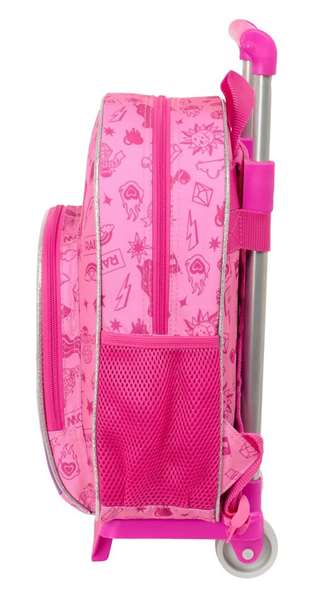 Mochila Escolar con Ruedas Rainbow High Shine Multicolor 28 x 34 x 10 cm