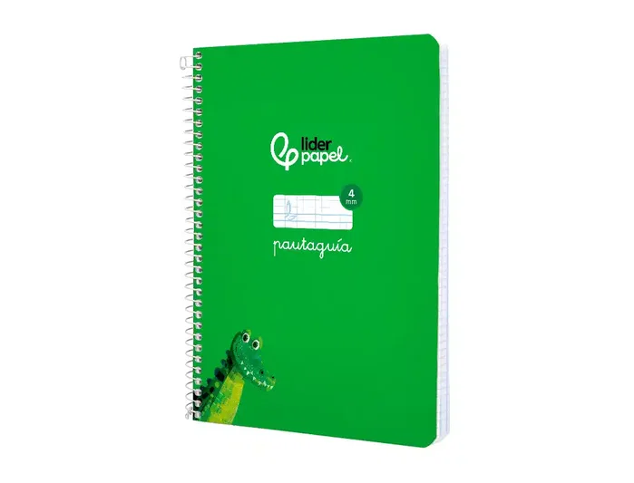 Liderpapel Cuaderno Espiral Pautaguía A5 Verde 40 Hojas Liderpapel Cuaderno Espiral Pautaguía A5 Verde 40 Hojas