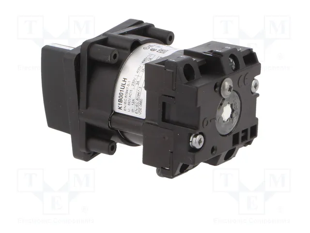SCHNEIDER ELECTRIC Interruptor de Leva 12A 3 Posiciones 2-0-1 Negro