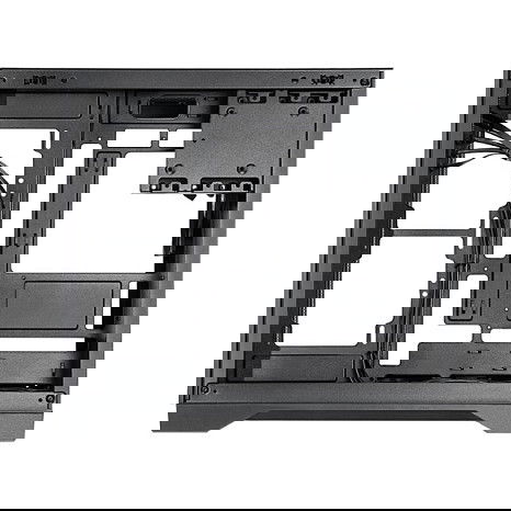 Chieftec GM-30B-M-OP Caja Cubo mATX Negra con Ventana de Cristal Templado para Gaming