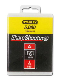 STANLEY Grapas tipo A 1-TRA209T 14 mm, 1000 unidades