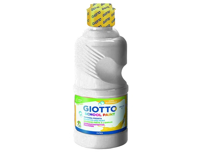 Giotto Tempera Liquida Escolar Lavable 1000 ml Blanco
