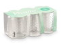 VIVALTO Set de 6 Vasos Puntos de 190 ml Transparente