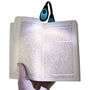 Je cherche une Idee Lámpara Lectura Con Pinza ABS Surtido Colores 25x4 cm Pilas Incluidas Ideal Viajes