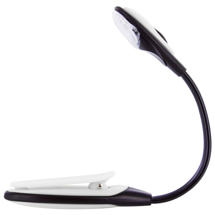 Je cherche une Idee Lámpara Lectura Con Pinza ABS Surtido Colores 25x4 cm Pilas Incluidas Ideal Viajes