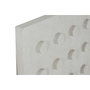 DKD Home Decor Set de 2 Cuadros MDF Rugoso Shiji Blanco 80x80 cm