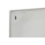 DKD Home Decor Set de 2 Cuadros MDF Rugoso Shiji Blanco 80x80 cm