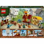 LEGO Minecraft 21273 El Ataque a la Aldea del Globo de Ghast, 555 piezas
