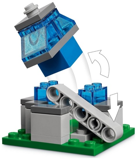 LEGO Minecraft 21273 El Ataque a la Aldea del Globo de Ghast, 555 piezas