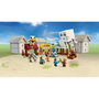 LEGO Minecraft 21273 El Ataque a la Aldea del Globo de Ghast, 555 piezas
