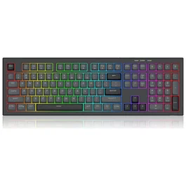 Redragon Crux K518 Teclado para gaming membrana USB RGB layout polaco Negro