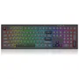 Redragon Crux K518 Teclado para gaming membrana USB RGB layout polaco Negro