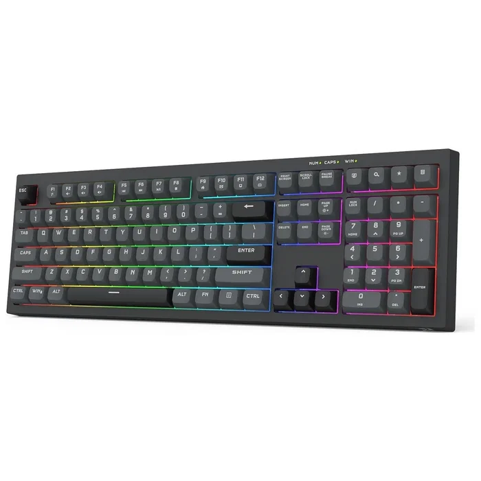 Redragon Crux K518 Teclado para gaming membrana USB RGB layout polaco Negro