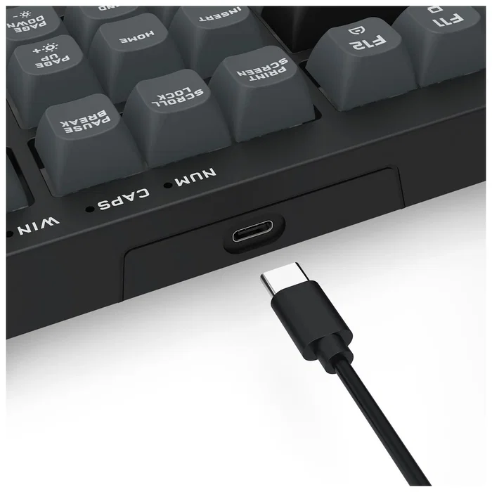 Redragon Crux K518 Teclado para gaming membrana USB RGB layout polaco Negro