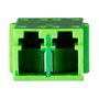 EFB Elektronik 53519.2 Adaptador de fibra óptica LC/APC Duplex SM Verde