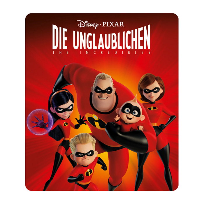tonies Figura Die Unglaublichen - The Incredibles, Caja Musical de Juguete con 6 Cuentos, 60 Min Reproducción, Multicolor, para Niños de 5+ Años