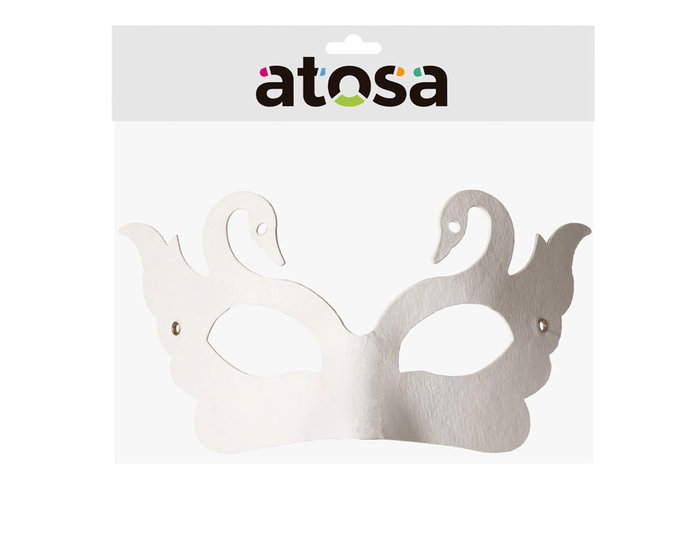 Gafas Antifaz Llamas Caladas Blanco para DIY y Carnaval Gafas Antifaz Llamas Caladas Blanco para DIY y Carnaval