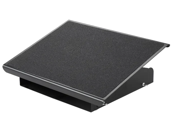 Q-connect Reposapiés Metálico Ajustable en Altura 415x326x103 mm Q-connect Reposapiés Metálico Ajustable en Altura 415x326x103 mm