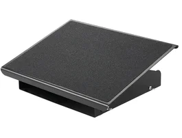 Q-connect Reposapiés Metálico Ajustable en Altura 415x326x103 mm
