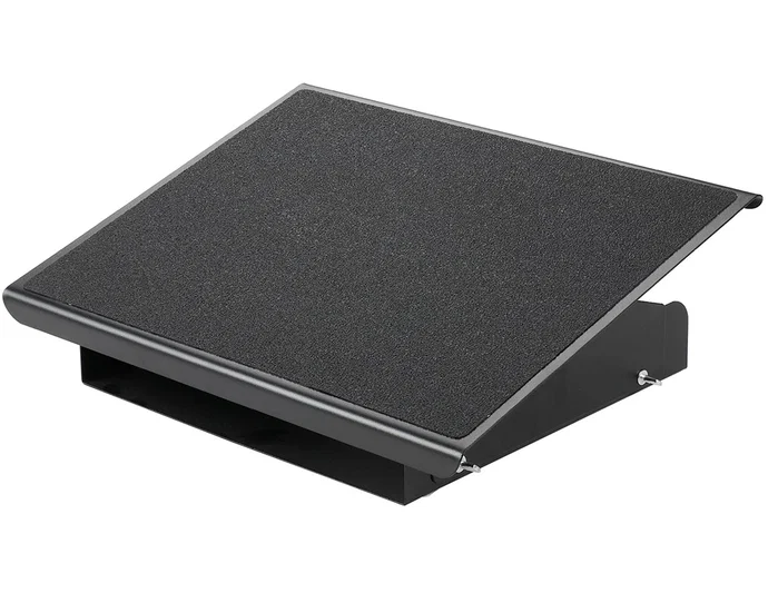 Q-connect Reposapiés Metálico Ajustable en Altura 415x326x103 mm Q-connect Reposapiés Metálico Ajustable en Altura 415x326x103 mm
