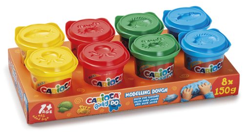 Carioca Pasta de modelar Baby Do 150 ml Caja 8 Unidades Colores Surtidos Carioca Pasta de modelar Baby Do 150 ml Caja 8 Unidades Colores Surtidos