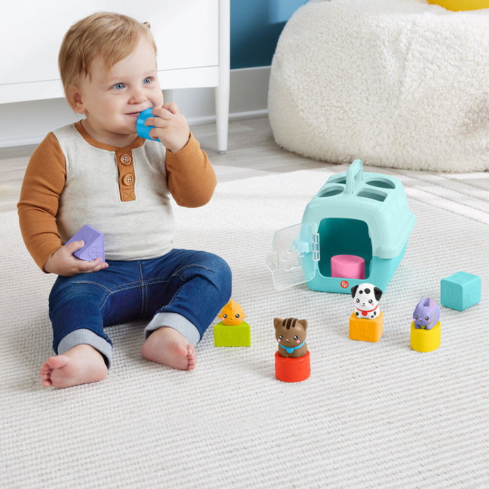 Fisher-Price Transportín Clasifica y Guarda Pet Pals