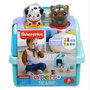 Fisher-Price Portamascotas Pet Pals Apilables y Encajables para Bebés a partir de 4 Meses
