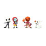 JADA TOYS Blister 4 figuras Metalfigs Pesadilla antes de Navidad Disney 7cm