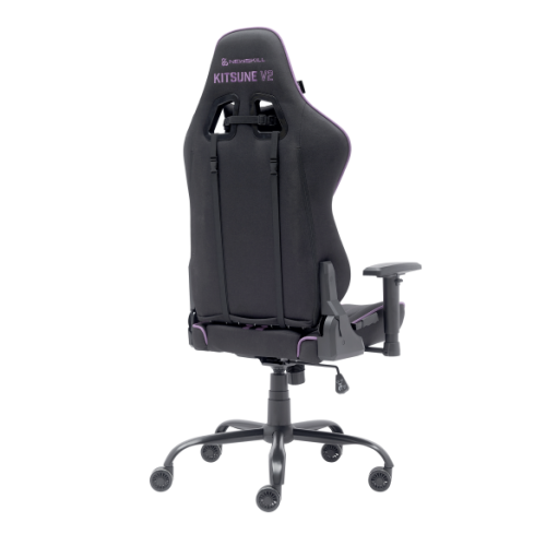 Newskill Gaming Kitsune V2 Silla para videojuegos de PC Asiento acolchado Negro, Púrpura