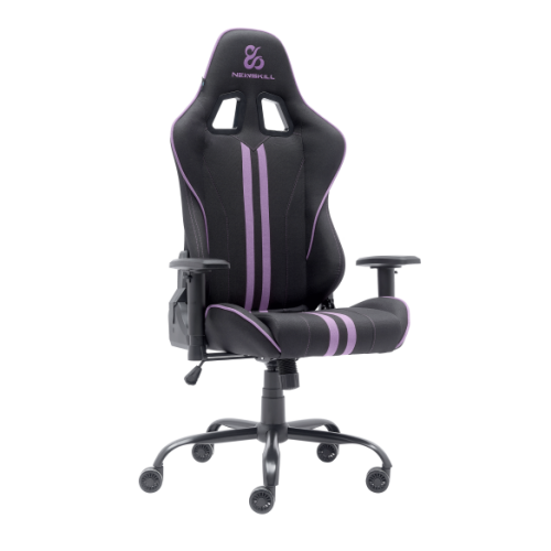 Newskill Gaming Kitsune V2 Silla para videojuegos de PC Asiento acolchado Negro, Púrpura