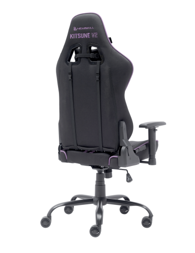 Newskill Gaming Kitsune V2 Silla para videojuegos de PC Asiento acolchado Negro, Púrpura