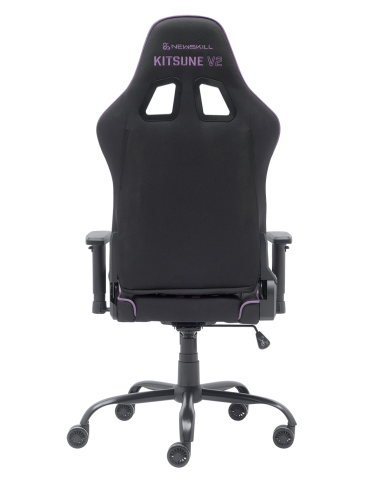 Newskill Gaming Kitsune V2 Silla para videojuegos de PC Asiento acolchado Negro, Púrpura