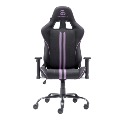 Newskill Gaming Kitsune V2 Silla para videojuegos de PC Asiento acolchado Negro, Púrpura