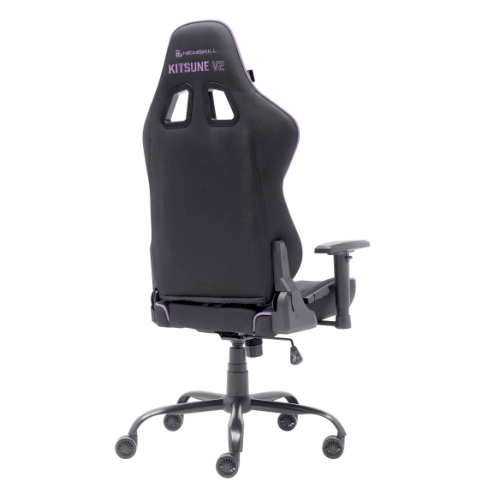 Newskill Gaming Kitsune V2 Silla para videojuegos de PC Asiento acolchado Negro, Púrpura