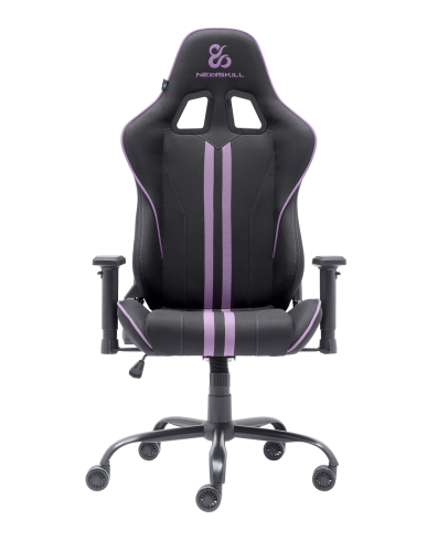Newskill Gaming Kitsune V2 Silla para videojuegos de PC Asiento acolchado Negro, Púrpura