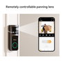 Imou DB2 S Kit Timbre Videoportero 2S 3MP WiFi Visión Nocturna 166º Campa H.265 512 GB MicroSD Negro para Hogar con Pared